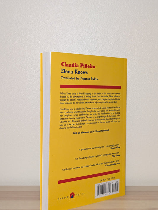 Elena Knows by Claudia Pineiro (Signed)