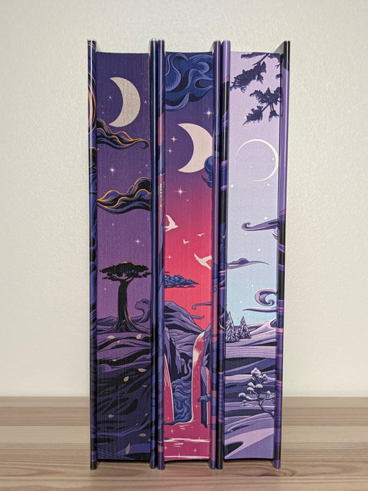 Faebound; Cursebound; Earthbound (Signed Numbered Set with sprayed edges)