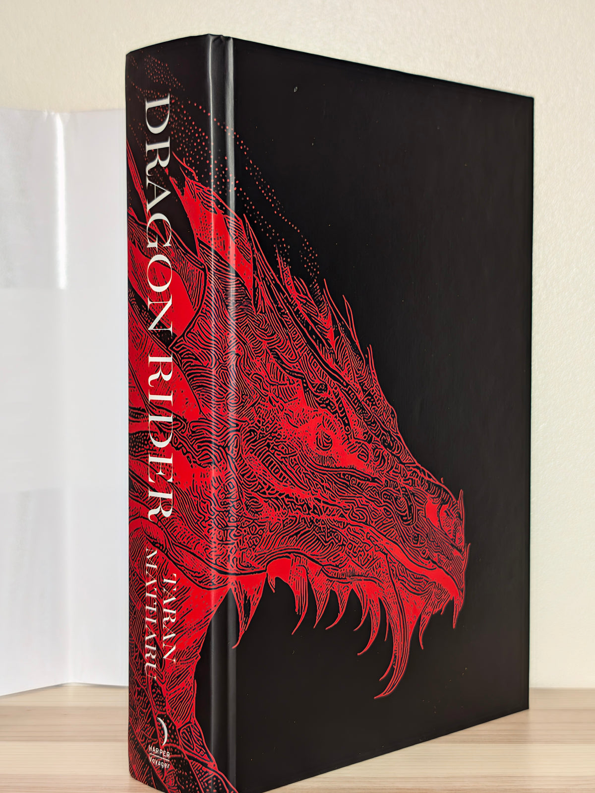 Dragon Rider by Taran Matharu (Signed First Edition with sprayed dragon edges)
