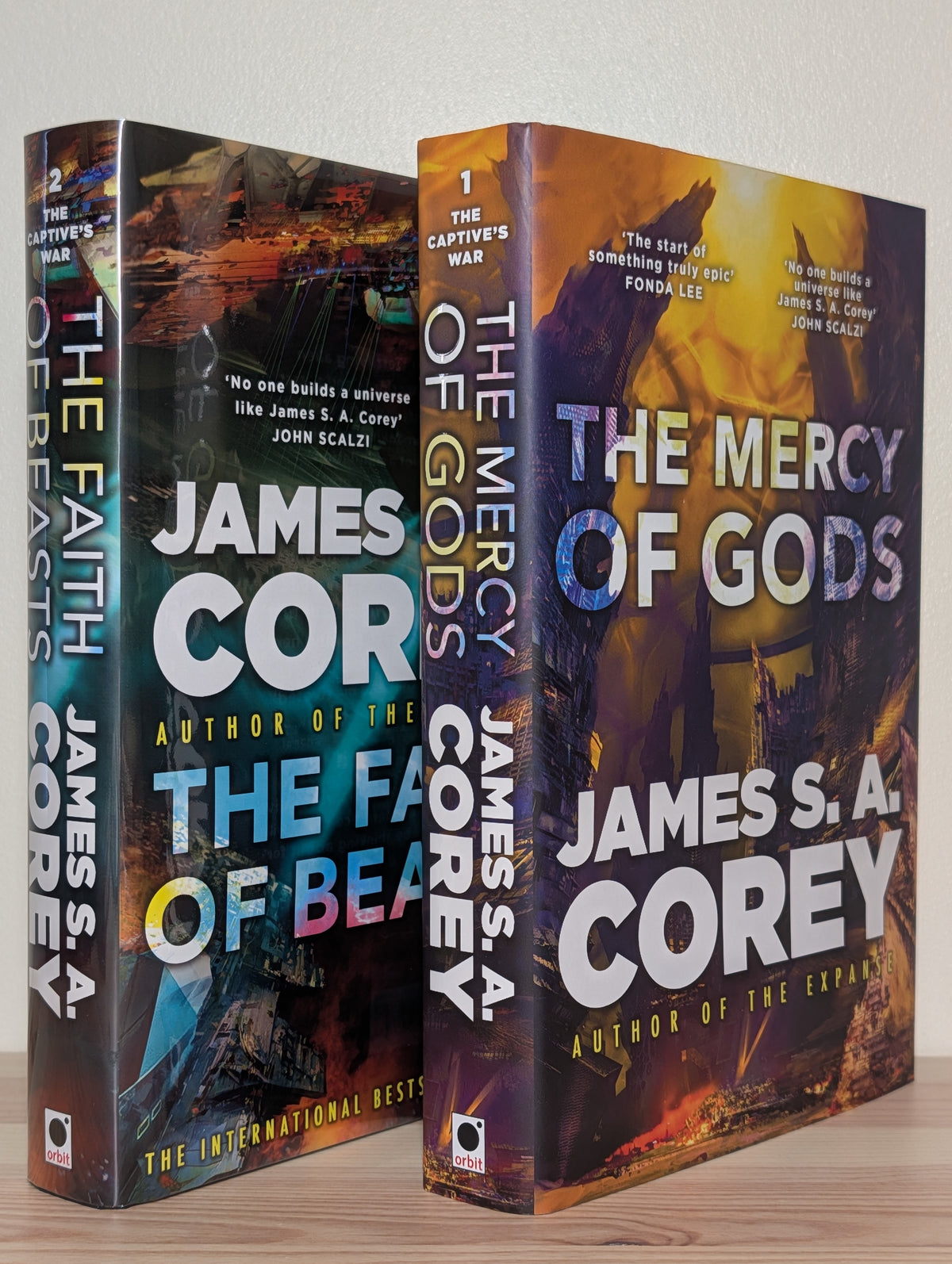 Captive's War: Mercy of Gods; Faith of Beasts (Signed First Edition)