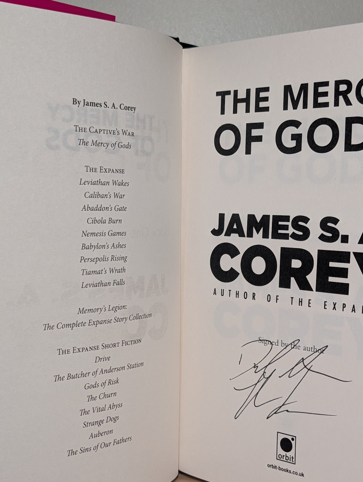 Captive's War: Mercy of Gods; Faith of Beasts (Signed First Edition)