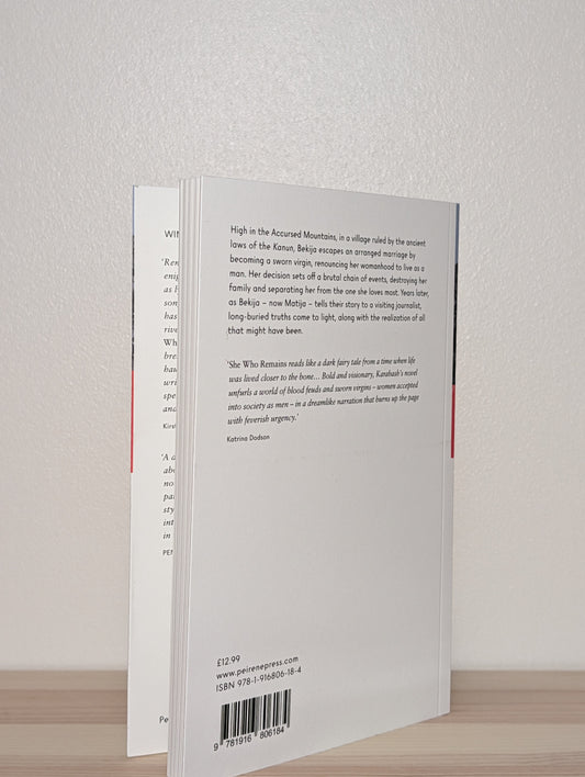 She Who Remains by Rene Karabash (Signed First Edition)