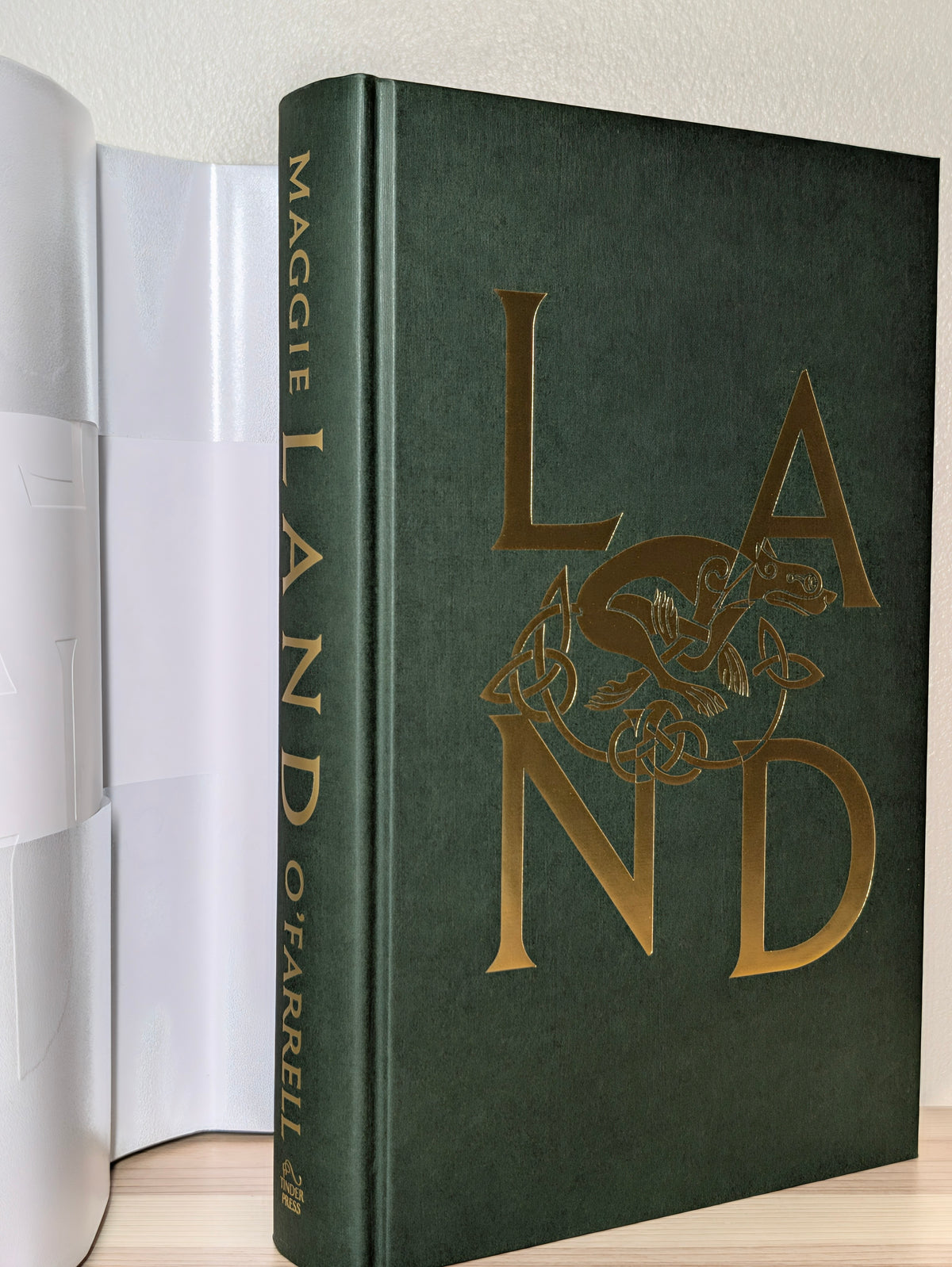 Land by Maggie O'Farrell (Stamped First Edition with exclusive boards and endpapers)