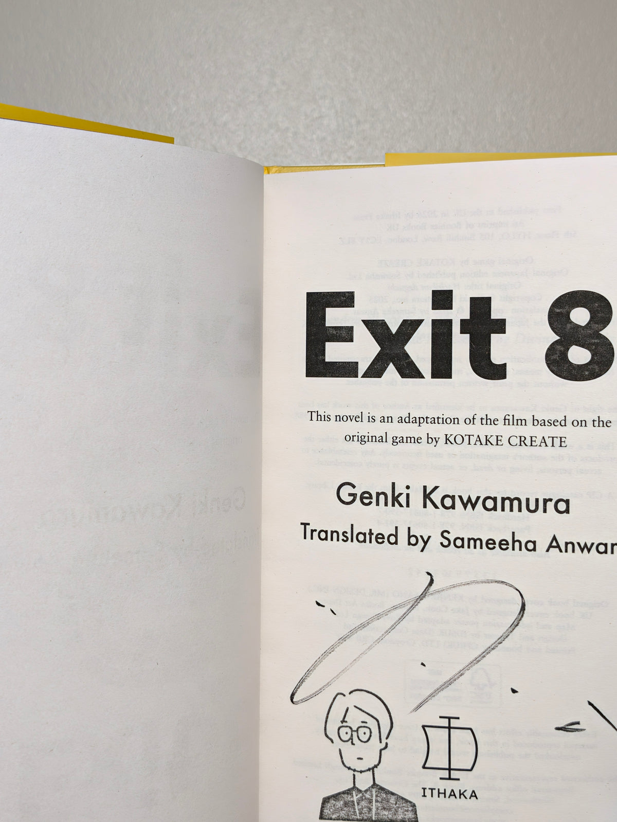 Exit 8 by Genki Kawamura (Signed First Edition)