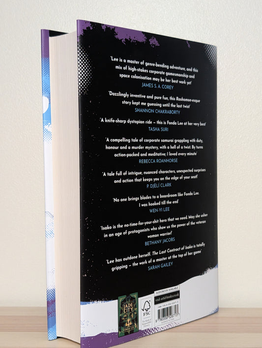 The Last Contract of Isako by Fonda Lee (Signed Lined First Edition)
