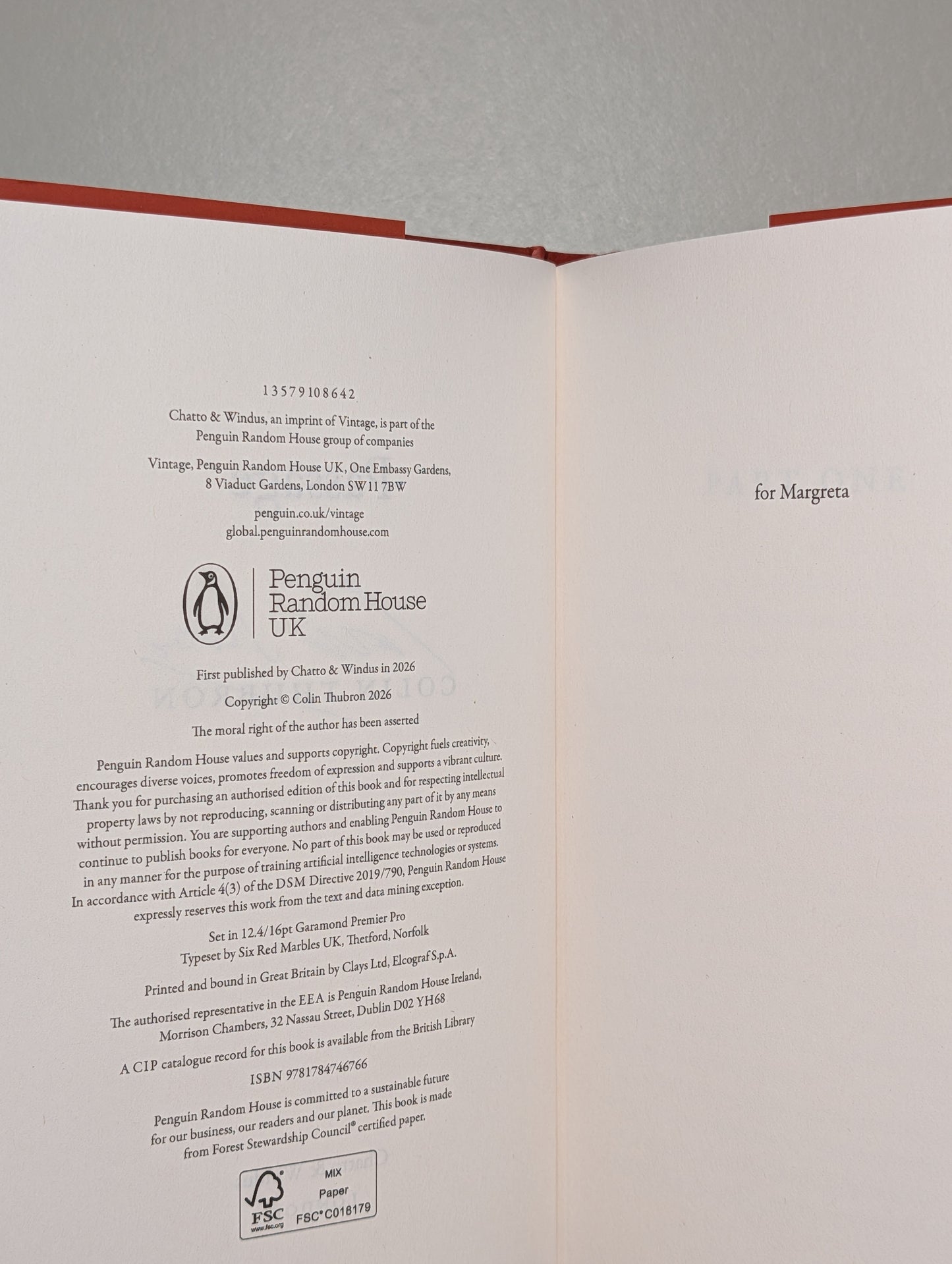 Passage by Colin Thubron (Signed First Edition)