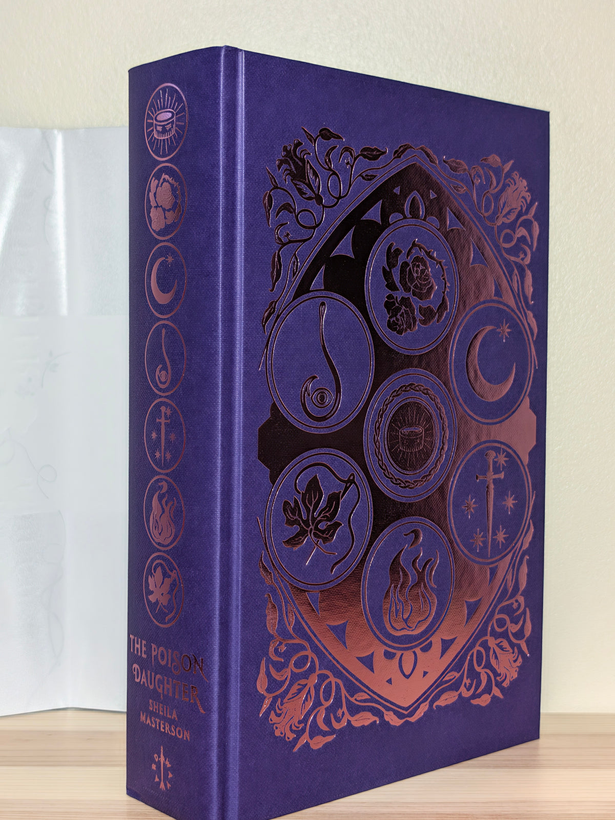 The Poison Daughter by Sheila Masterson (First Edition with sprayed edges)