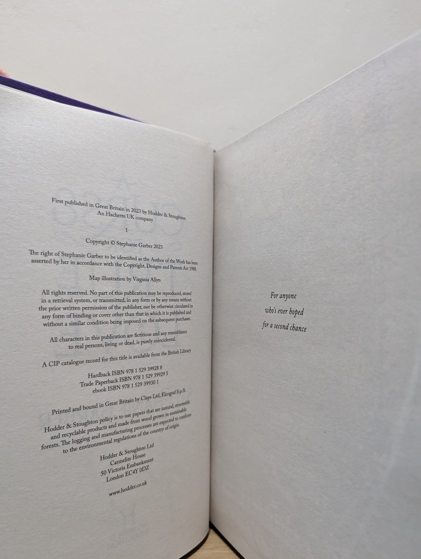 A Curse For True Love by Stephanie Garber (Signed Dagger Cover) - Fialta Books