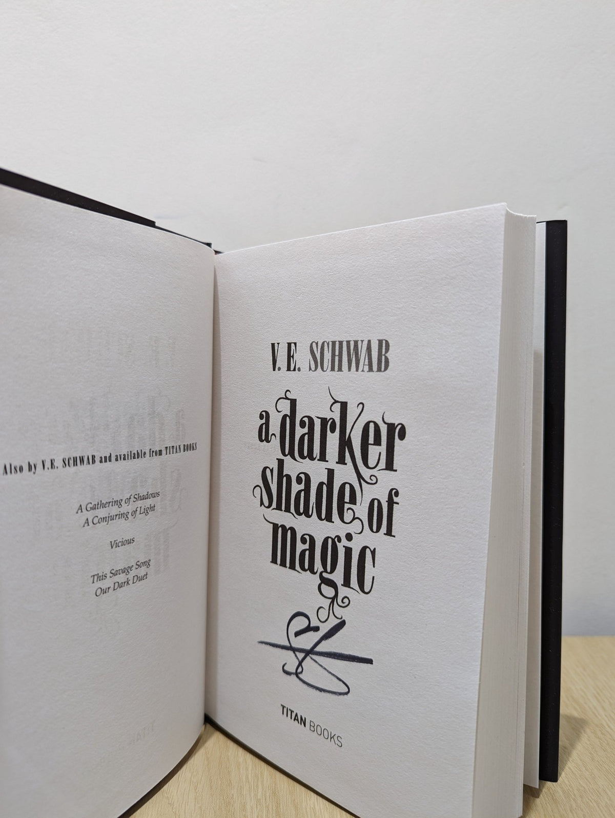 A Darker Shade of Magic by V.E. Schwab (Signed Collector's Edition) - Fialta Books