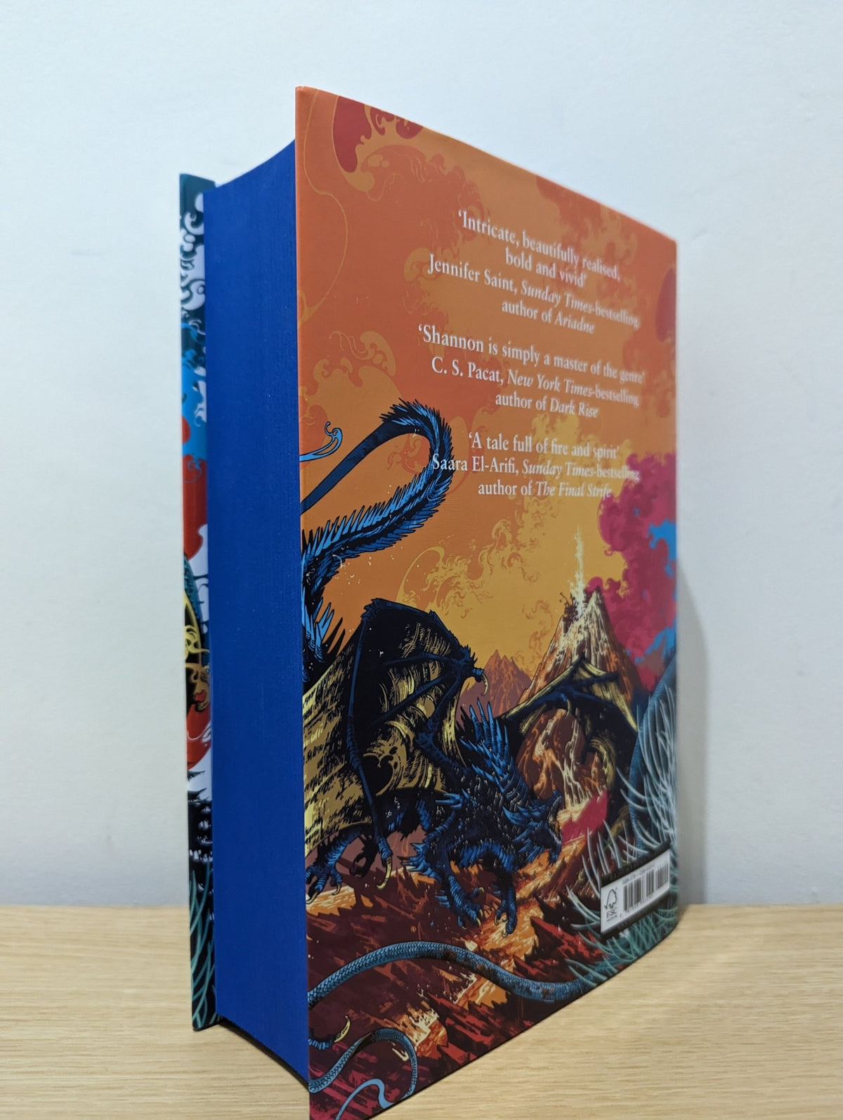 A Day of Fallen Night by Samantha Shannon (Signed First Edition with sprayed edges) - Fialta Books