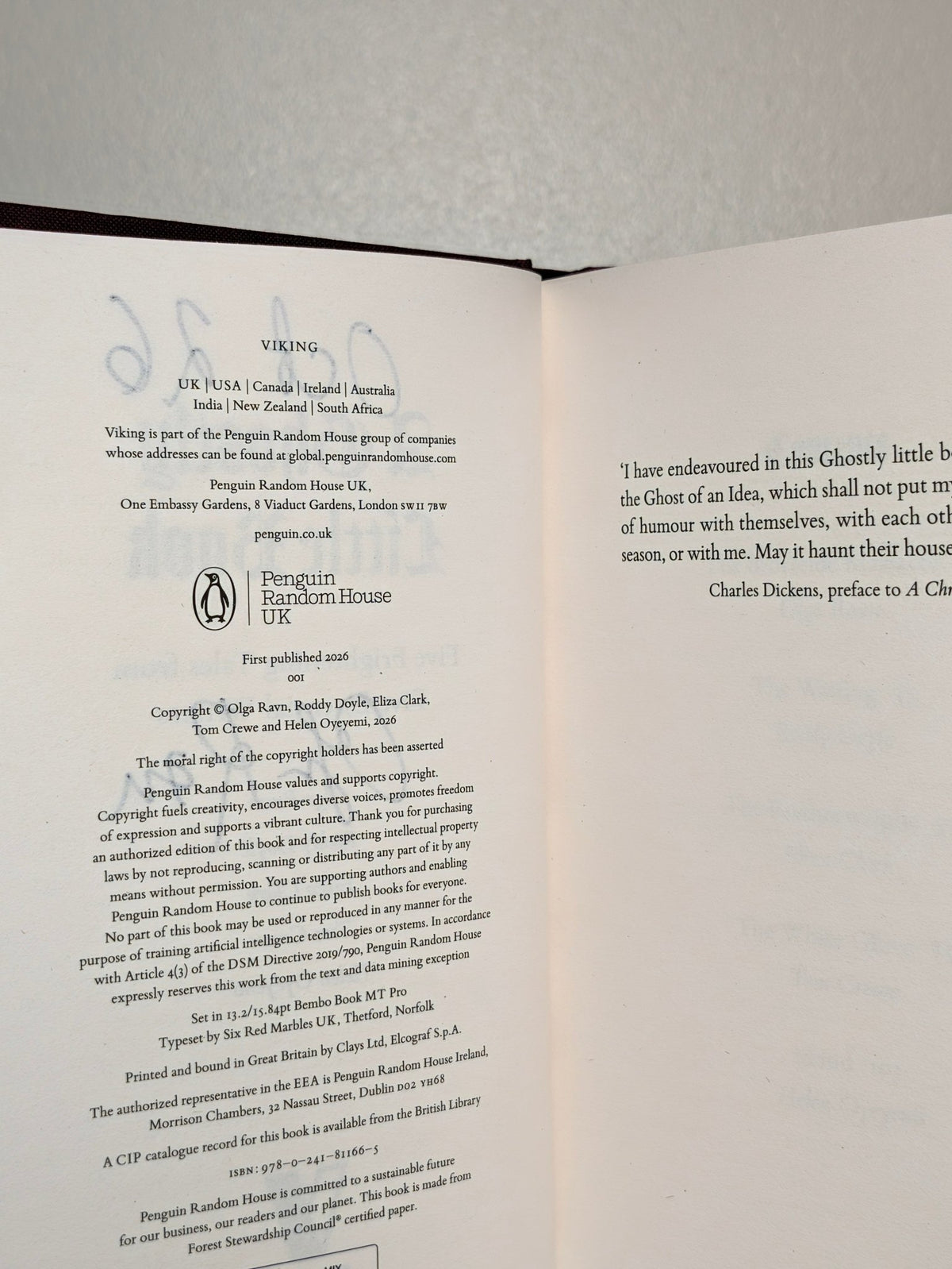A Ghostly Little Book by Olga Ravn et al (Signed First Edition) - Fialta Books