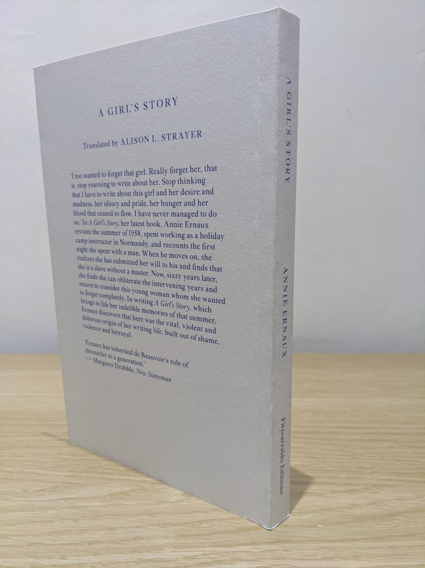 A Girl's Story by Annie Ernaux (First Edition) - Fialta Books
