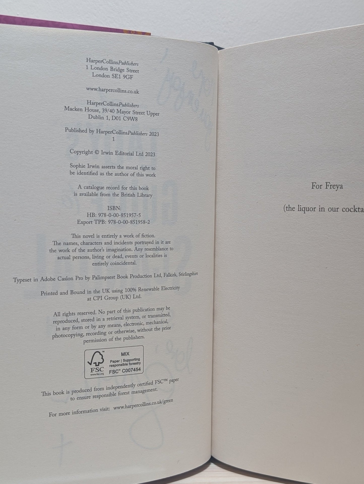 A Lady's Guide to Scandal by Sophie Irwin (Signed First Edition) - Fialta Books