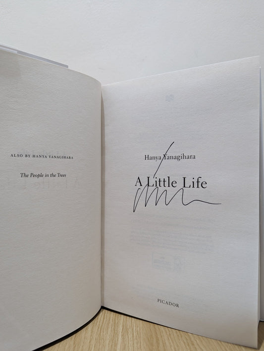 A Little Life; To Paradise by Hanya Yanagihara (Signed Set) - Fialta Books