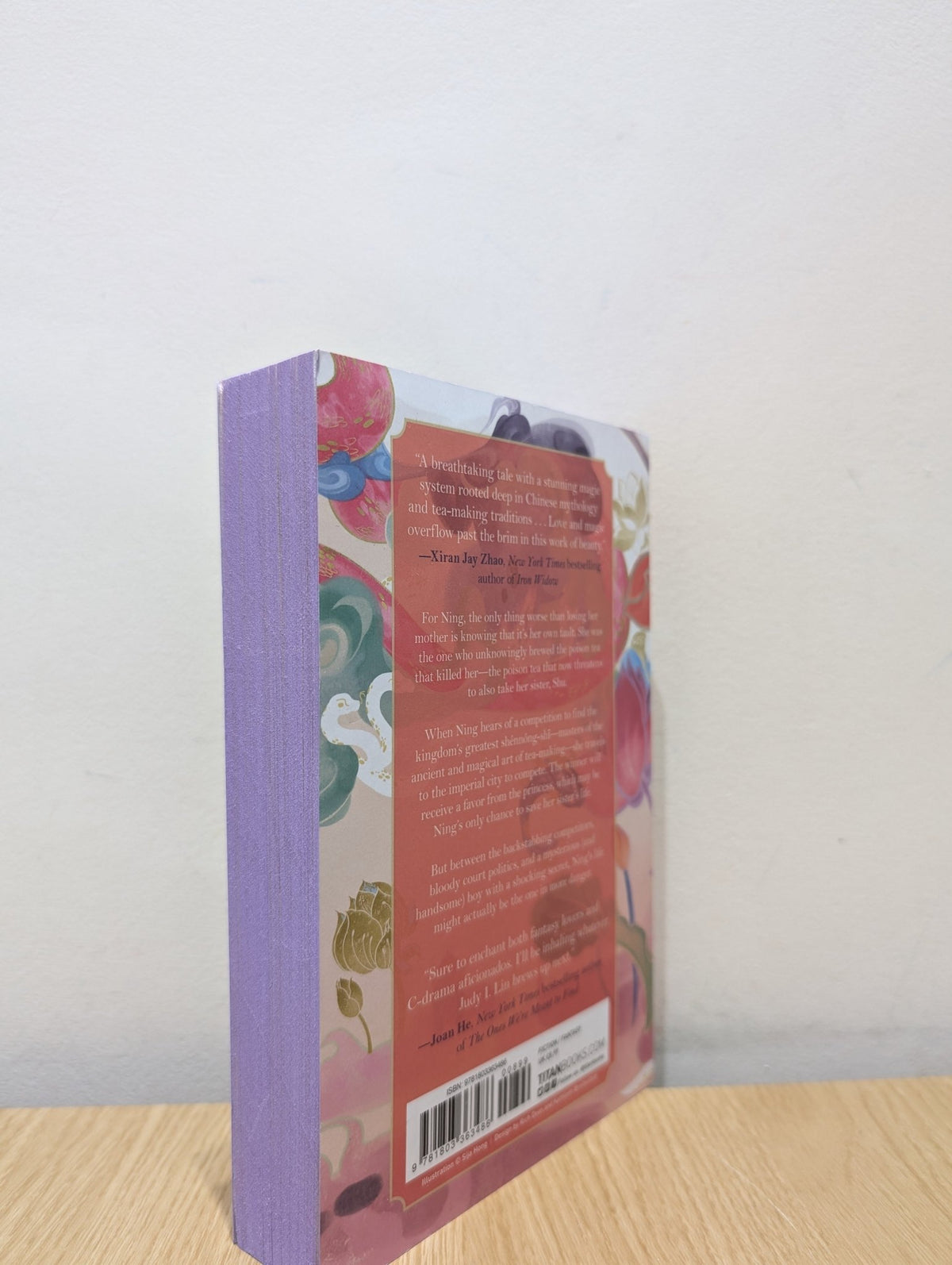 A Magic Steeped In Poison by Judy I. Lin (Signed First Edition with sprayed edges) - Fialta Books
