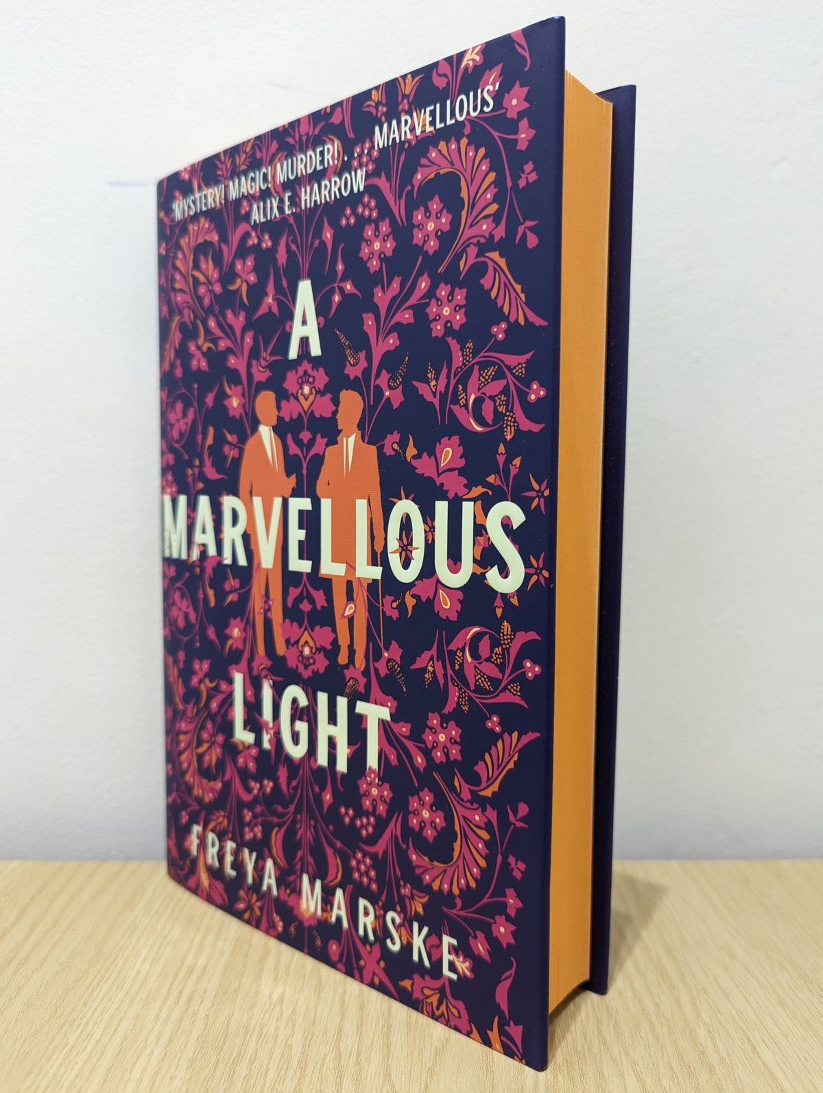 A Marvellous Light by Freya Marske (Signed with sprayed edges) - Fialta Books