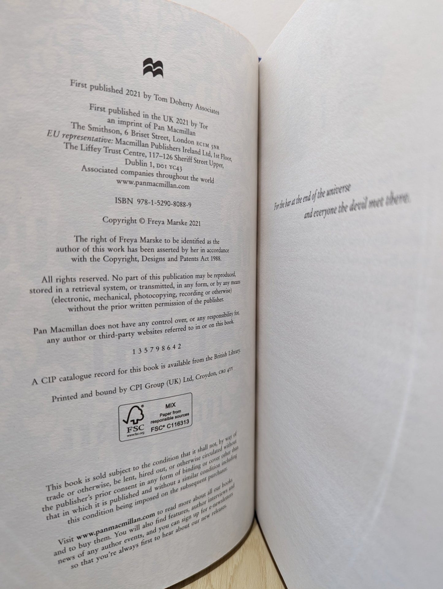 A Marvellous Light by Freya Marske (Signed with sprayed edges) - Fialta Books