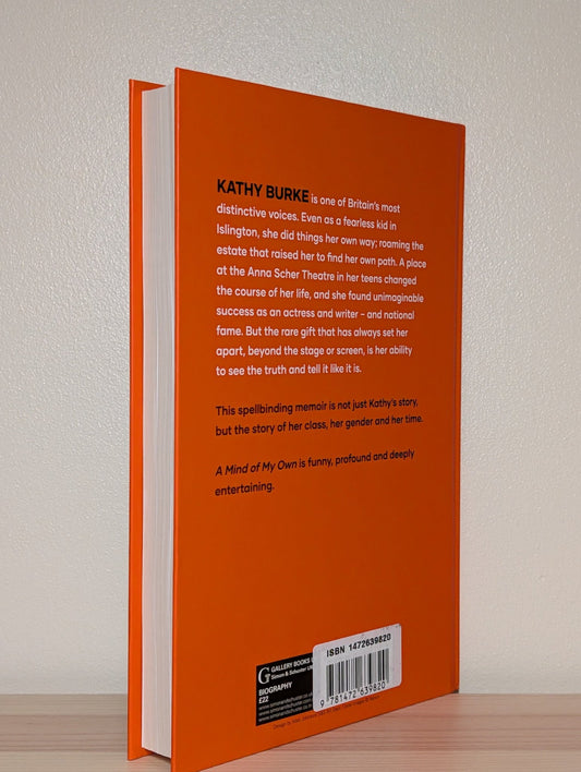 A Mind of My Own by Kathy Burke (Signed First Edition) - Fialta Books