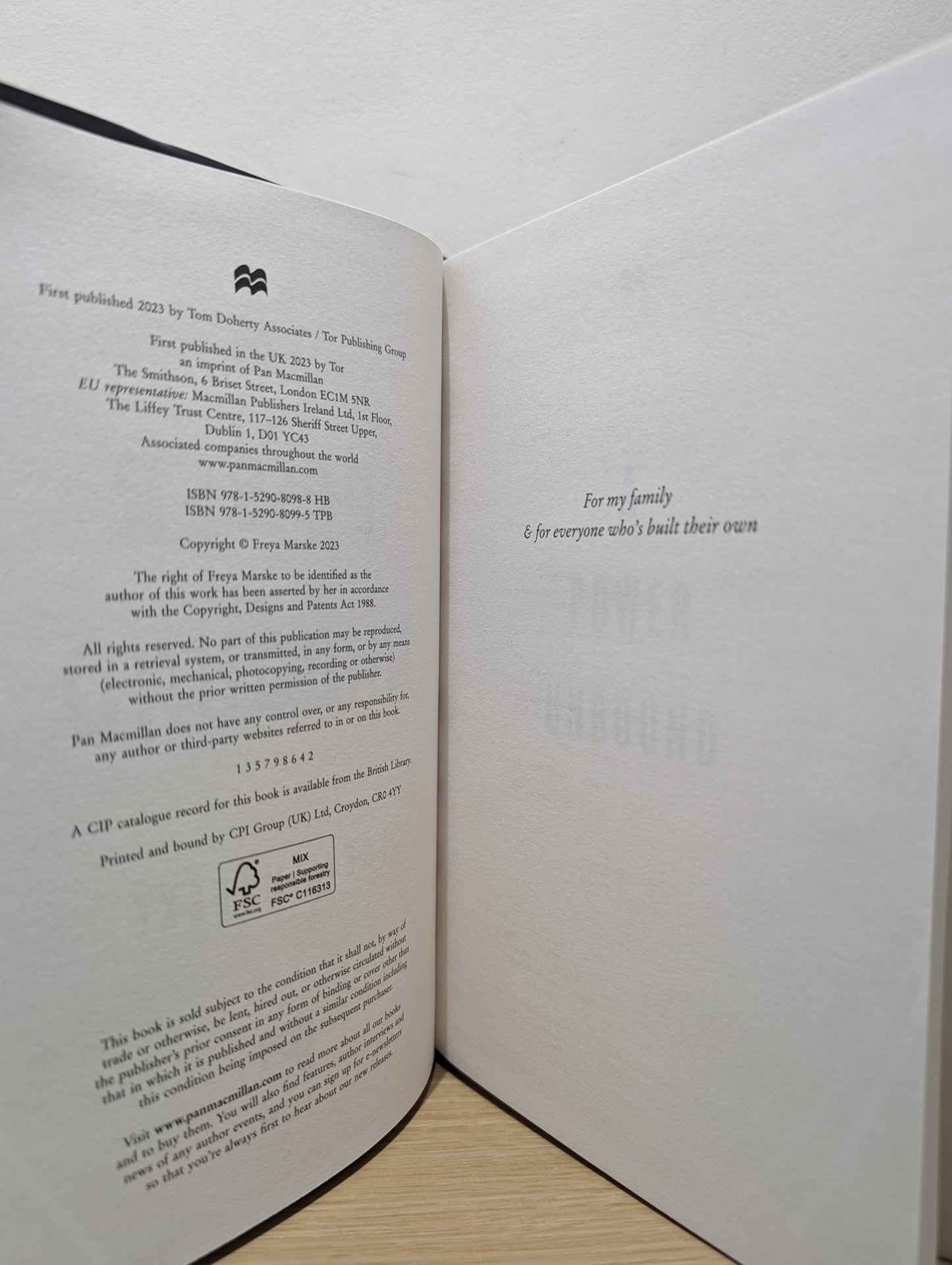 A Power Unbound by Freya Marske (First Edition) - Fialta Books