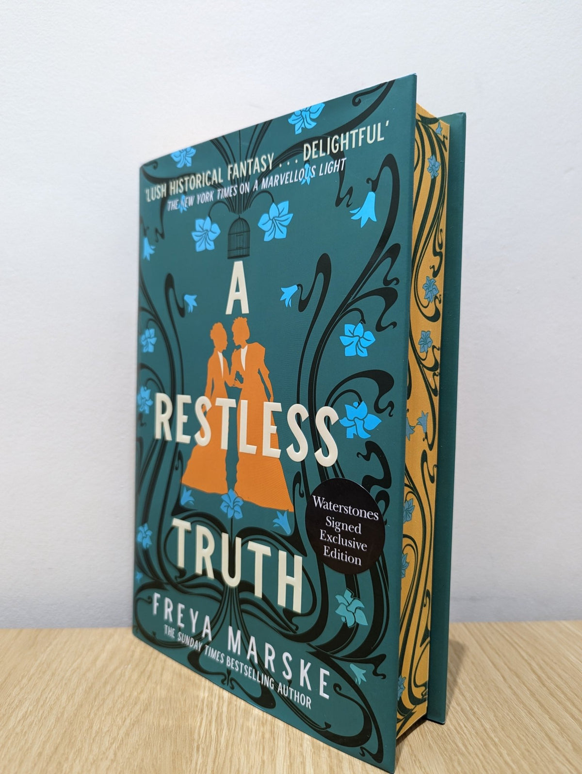 A Restless Truth by Freya Marske (Signed First Edition with sprayed edges) - Fialta Books