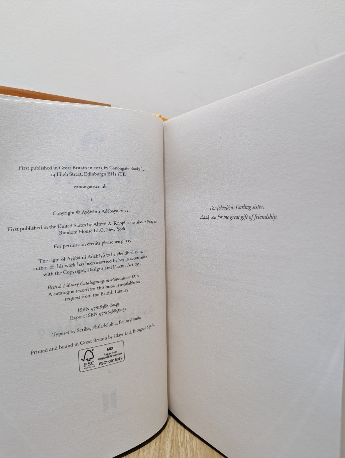 A Spell of Good Things by Ayobami Adebayo (Signed First Edition) - Fialta Books