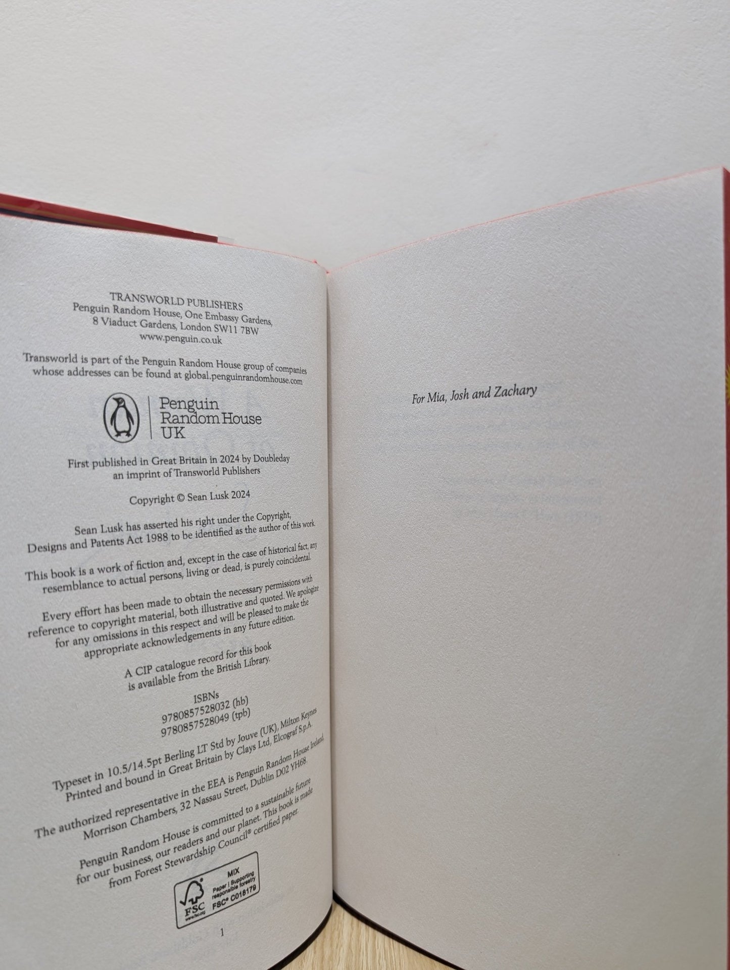 A Woman of Opinion by Sean Lusk (Signed Numbered First Edition with sprayed edges) - Fialta Books