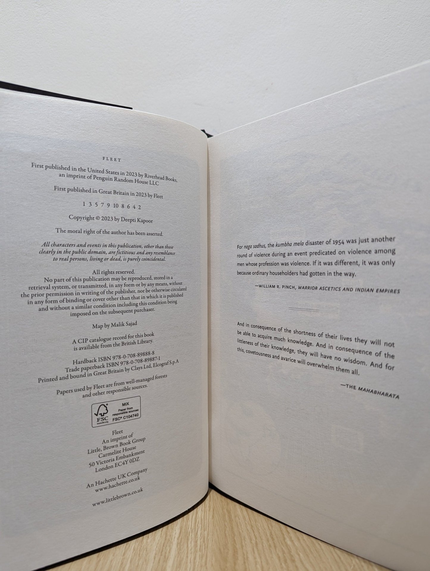 Age of Vice by Deepti Kapoor (Signed First Edition) - Fialta Books