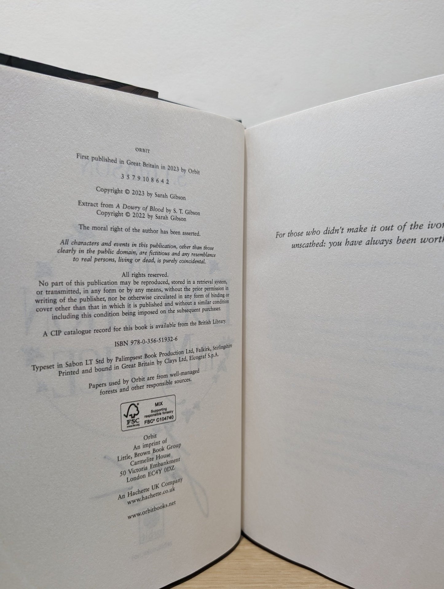 An Education in Malice by S.T. Gibson (Signed) - Fialta Books