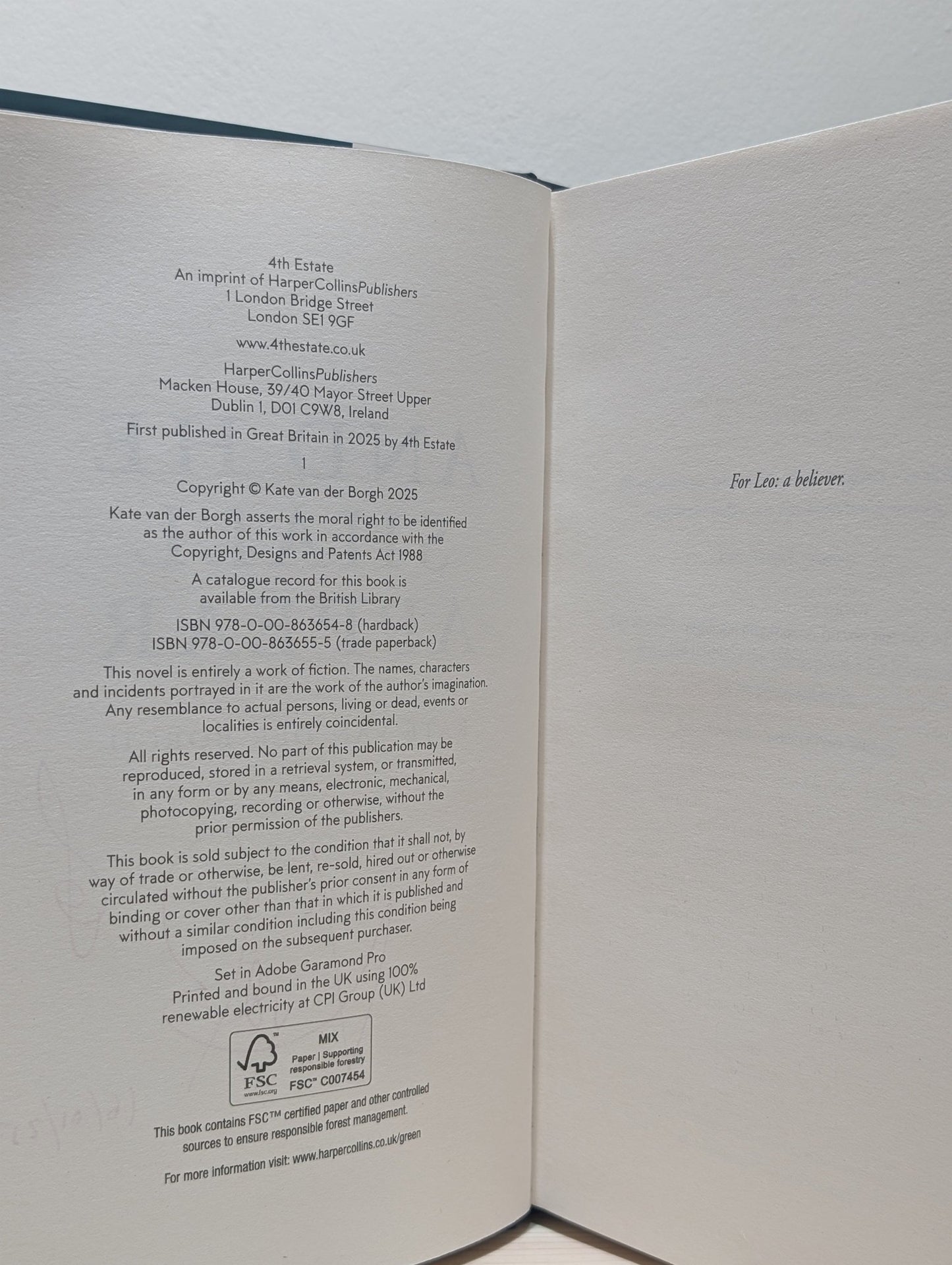 And He Shall Appear by Kate Van Der Borgh (Signed Dated First Edition) - Fialta Books