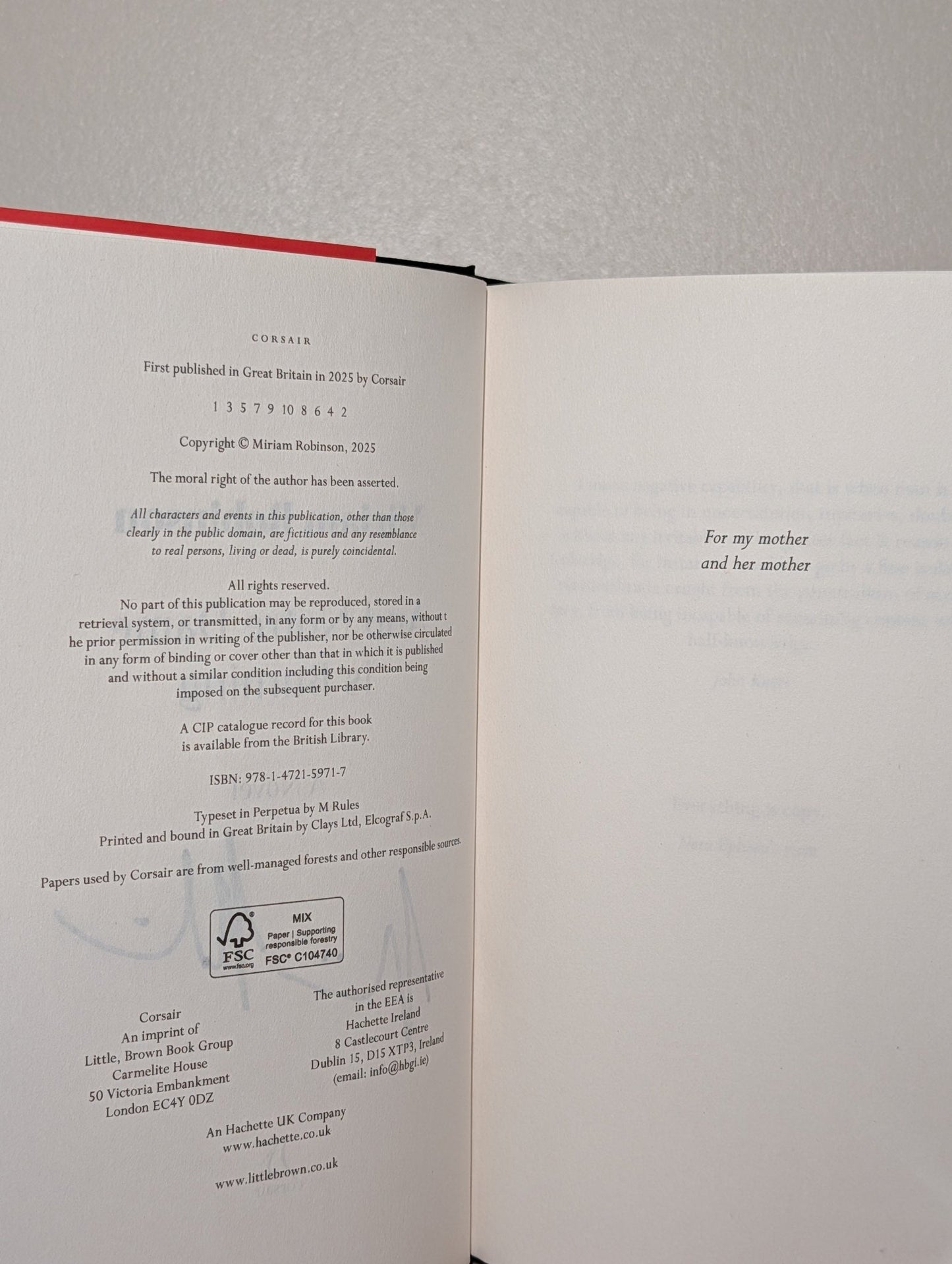 And Notre Dame is Burning by Miriam Robinson (Signed First Edition) - Fialta Books