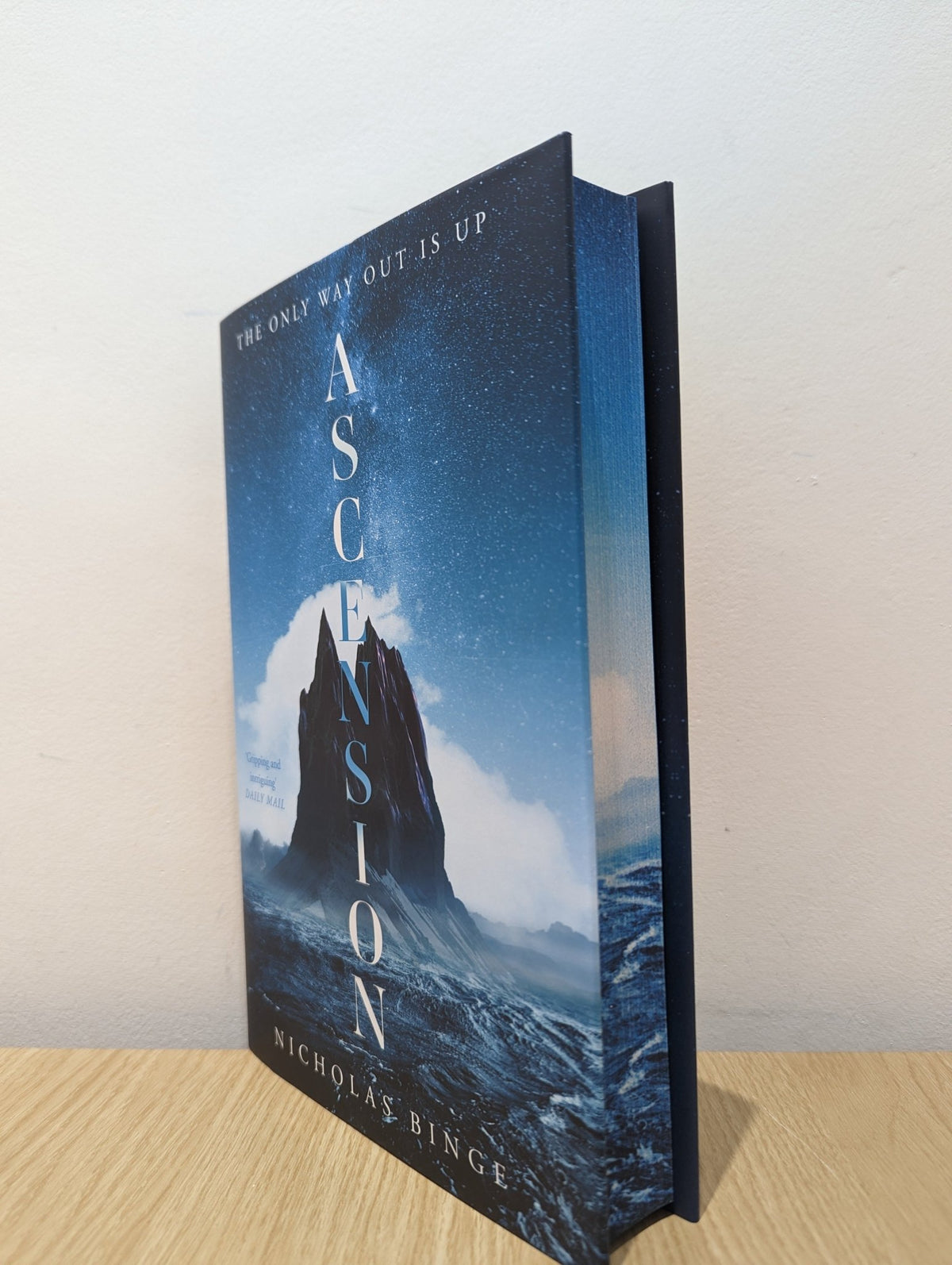 Ascension by Nicholas Binge (Signed First Edition with sprayed edges) - Fialta Books