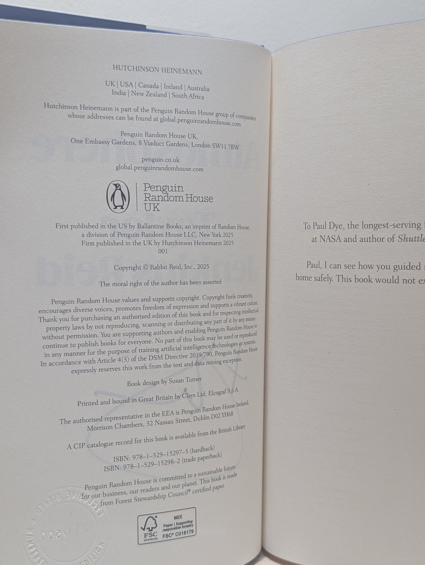 Atmosphere by Taylor Jenkins Reid (Signed Numbered First Edition with sprayed edges) - Fialta Books