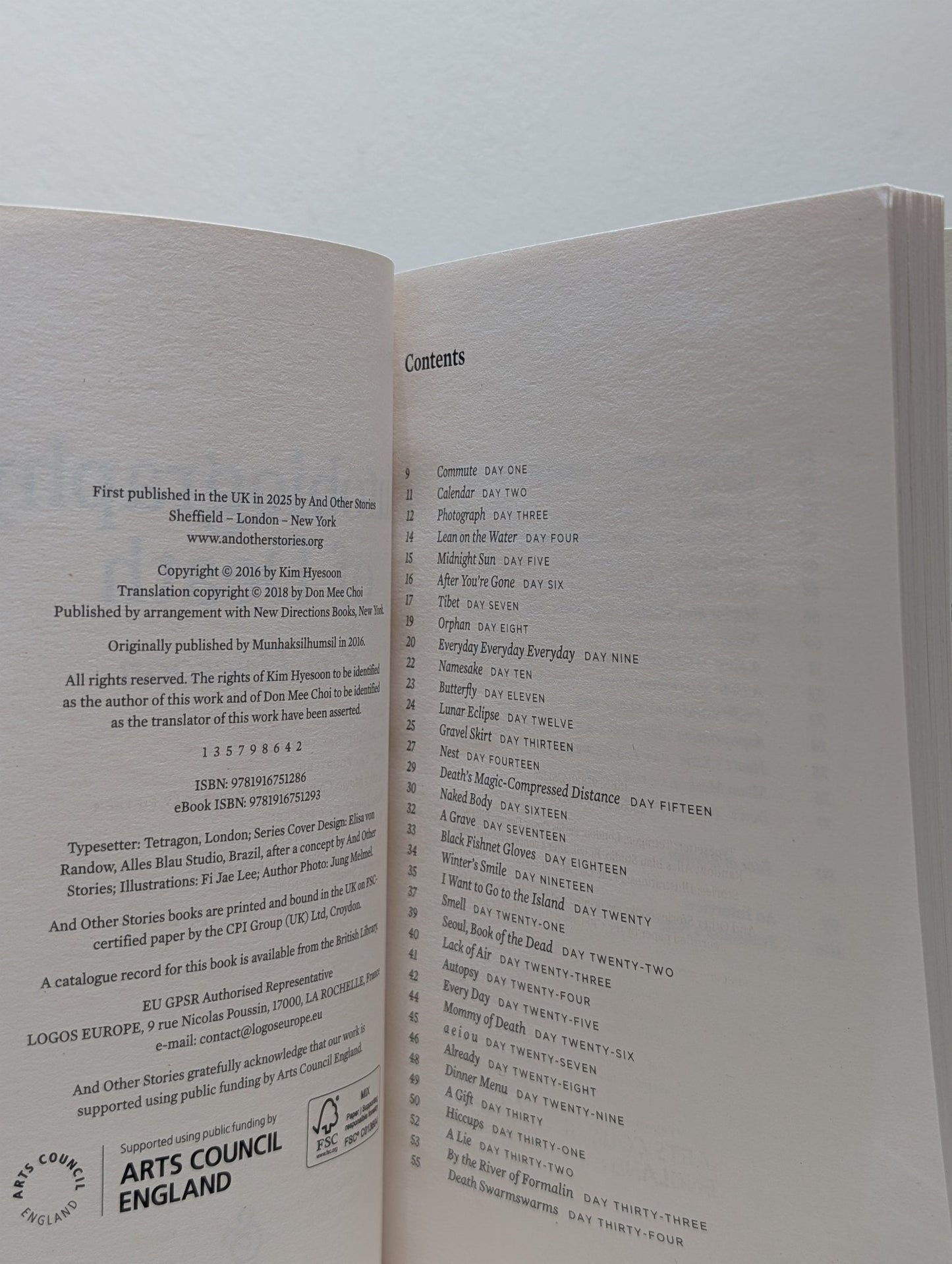 Autobiography of Death by Kim Hyesoon (Signed First Edition) - Fialta Books