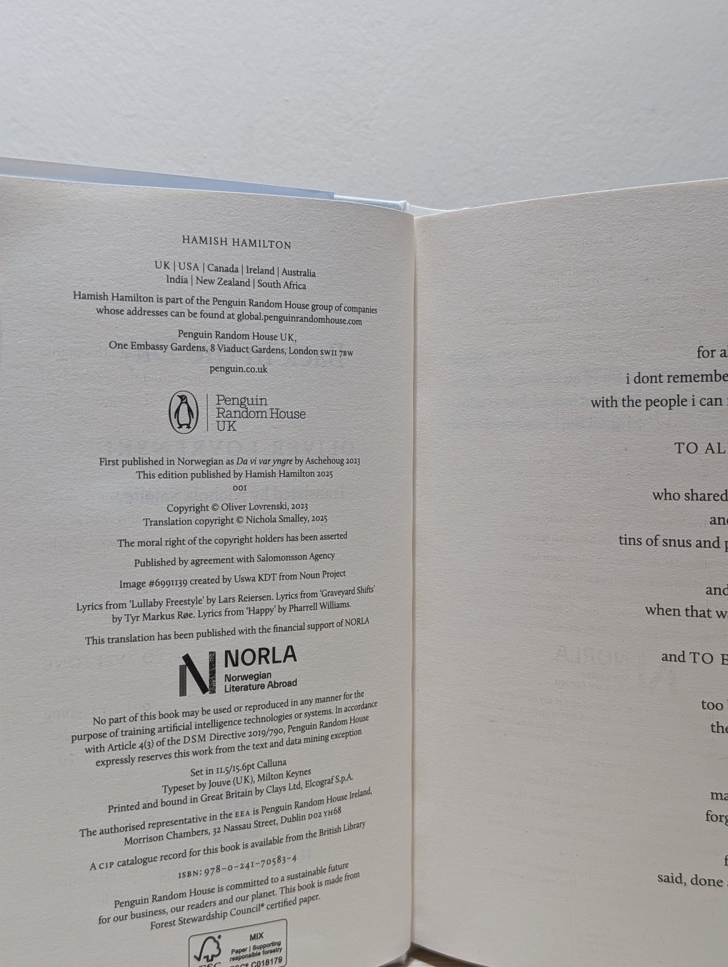 Back in the Day by Oliver Lovrenski (First Edition) - Fialta Books