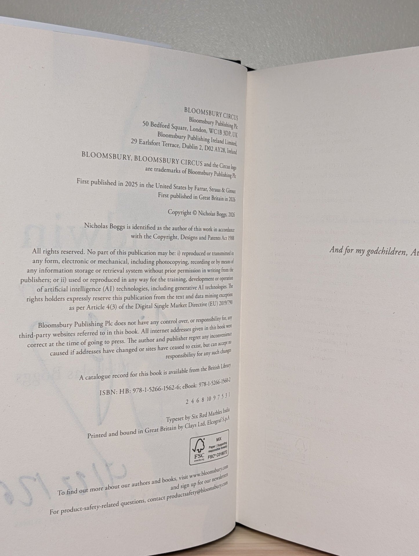 Baldwin: A Love Story by Nicholas Boggs (Signed Dated First Edition) - Fialta Books