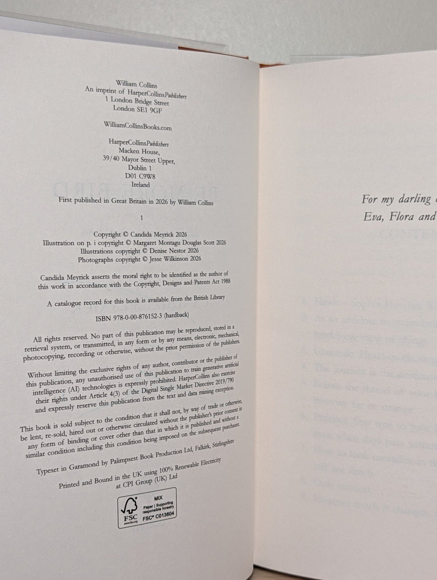 Be More Bird by Candida Meyrick (Signed First Edition) - Fialta Books