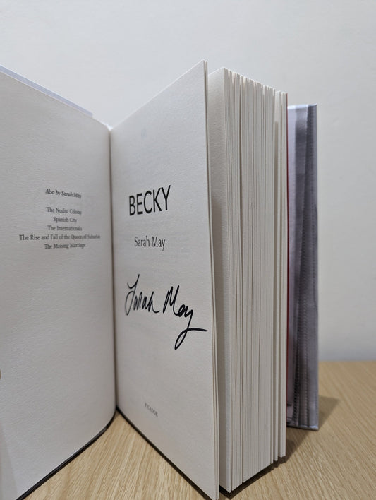 Becky by Sarah May (Signed First Edition) - Fialta Books