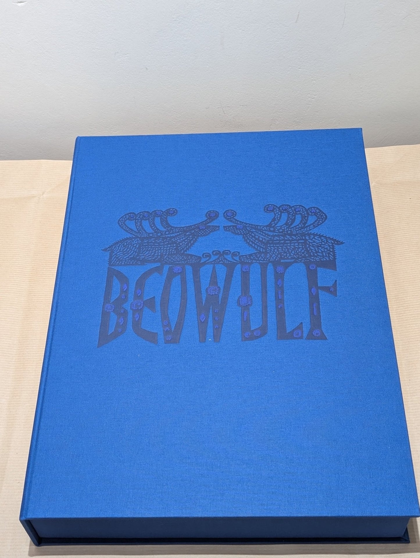 Beowulf Translated by Seamus Heaney (Folio Limited Leatherbound Edition) - Fialta Books