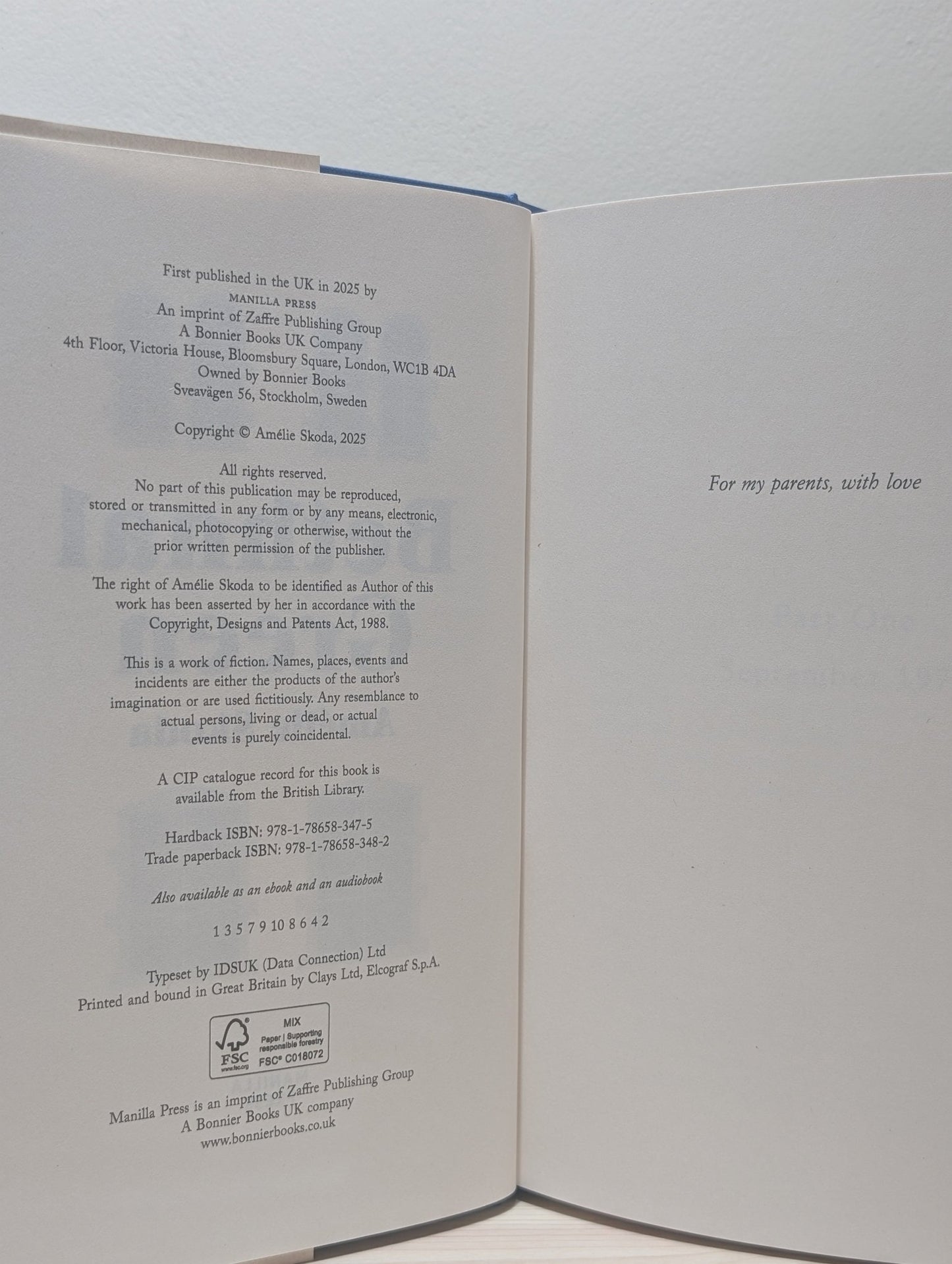 Bethnal Green by Amelie Skoda (Signed First Edition) - Fialta Books