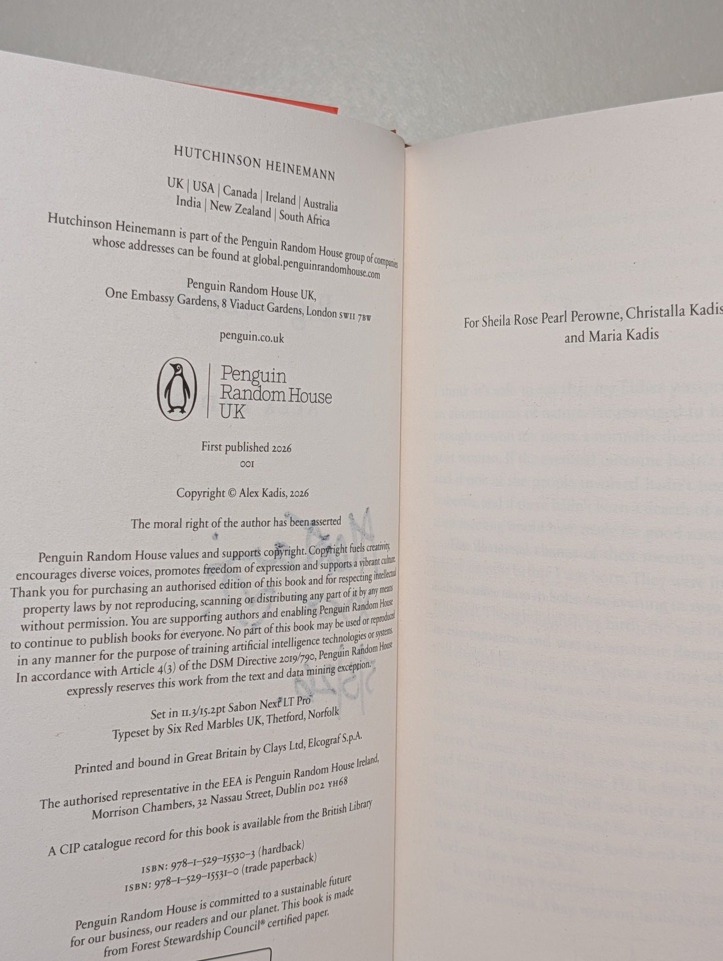 Big Nobody by Alex Kadis (Signed Dated First Edition) - Fialta Books