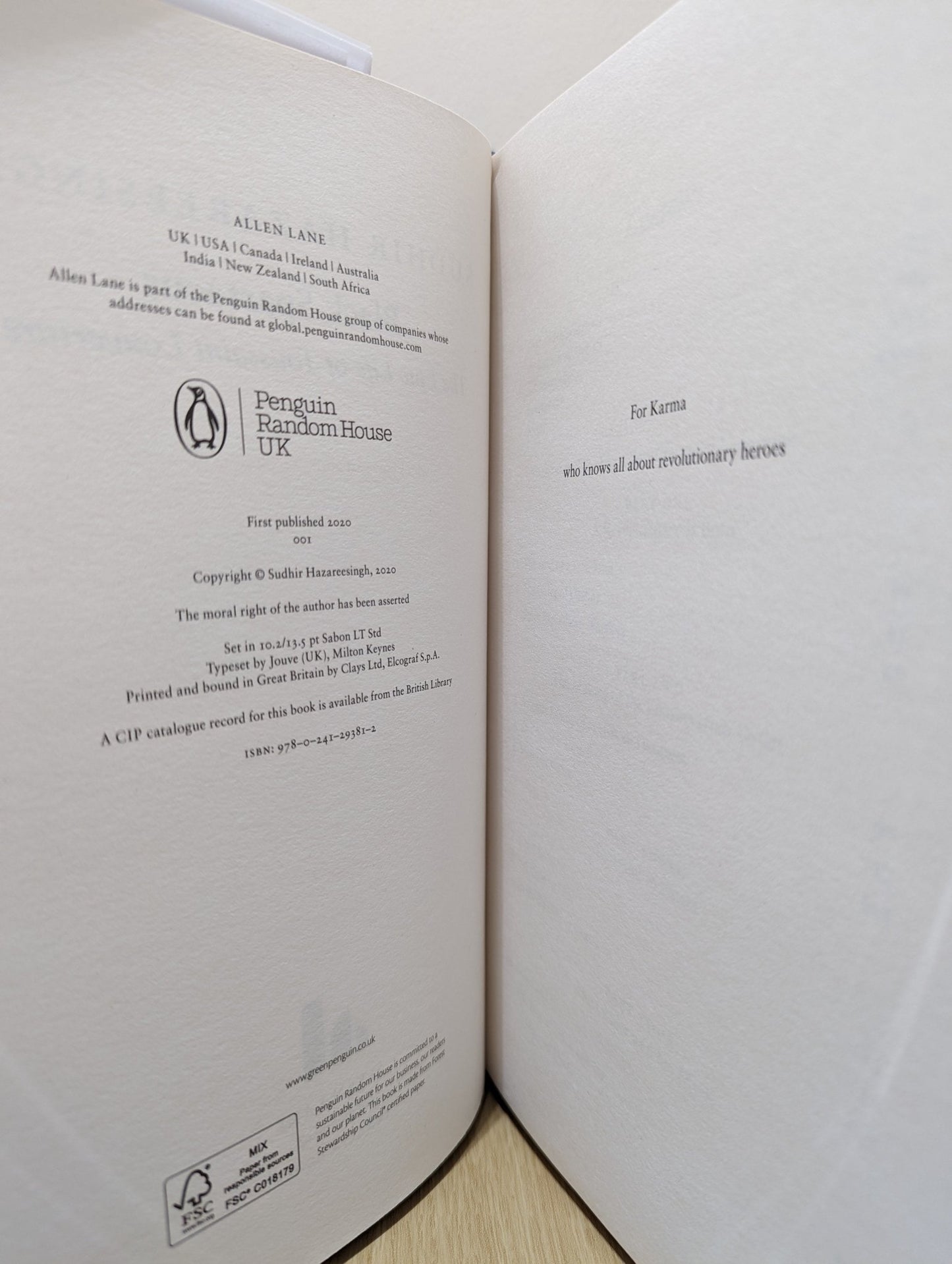 Black Spartacus: The Epic Life of Toussaint Louverture by Sudhir Hazareesingh (Signed First Edition) - Fialta Books