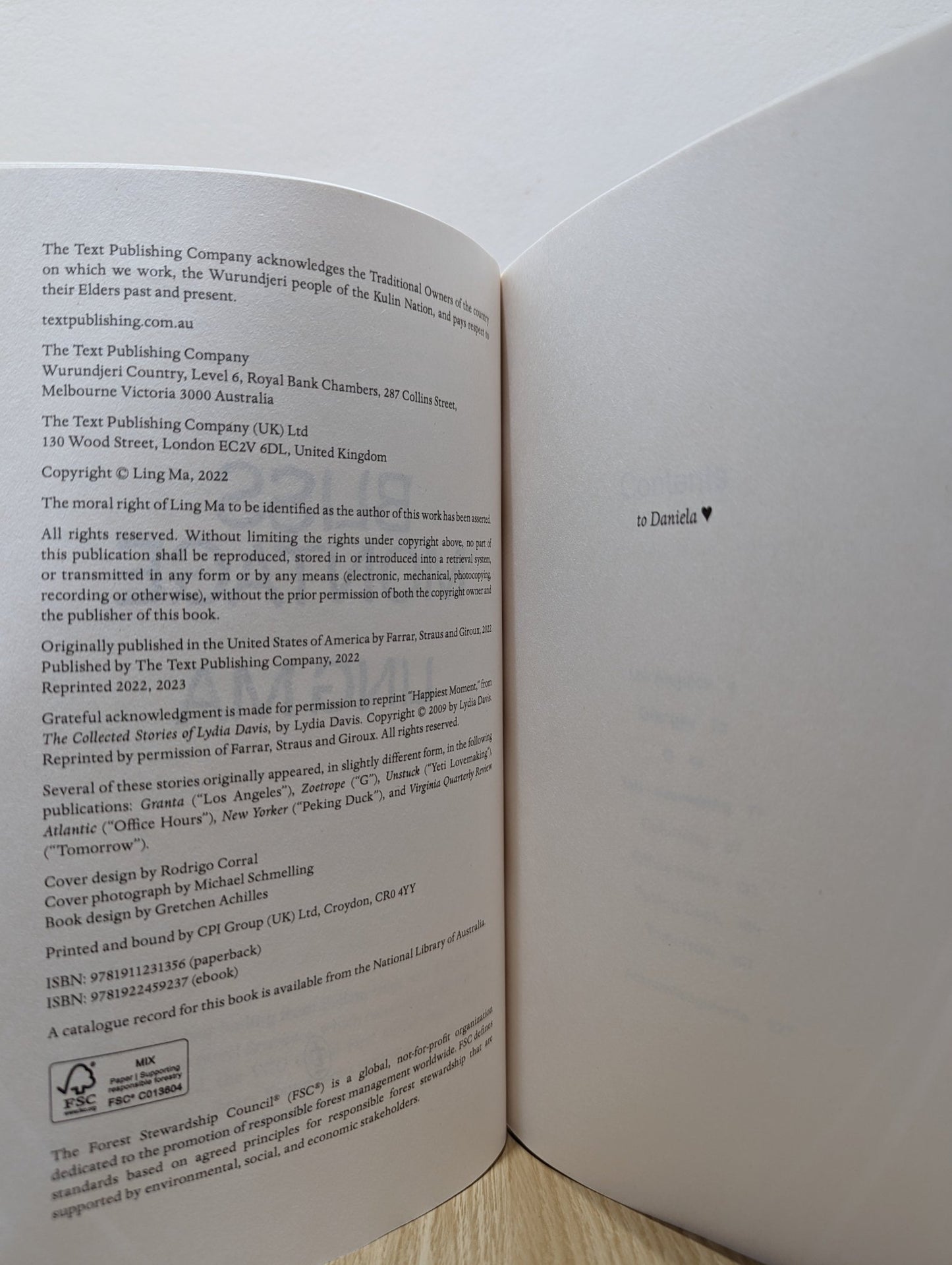 Bliss Montage by Ling Ma - Fialta Books