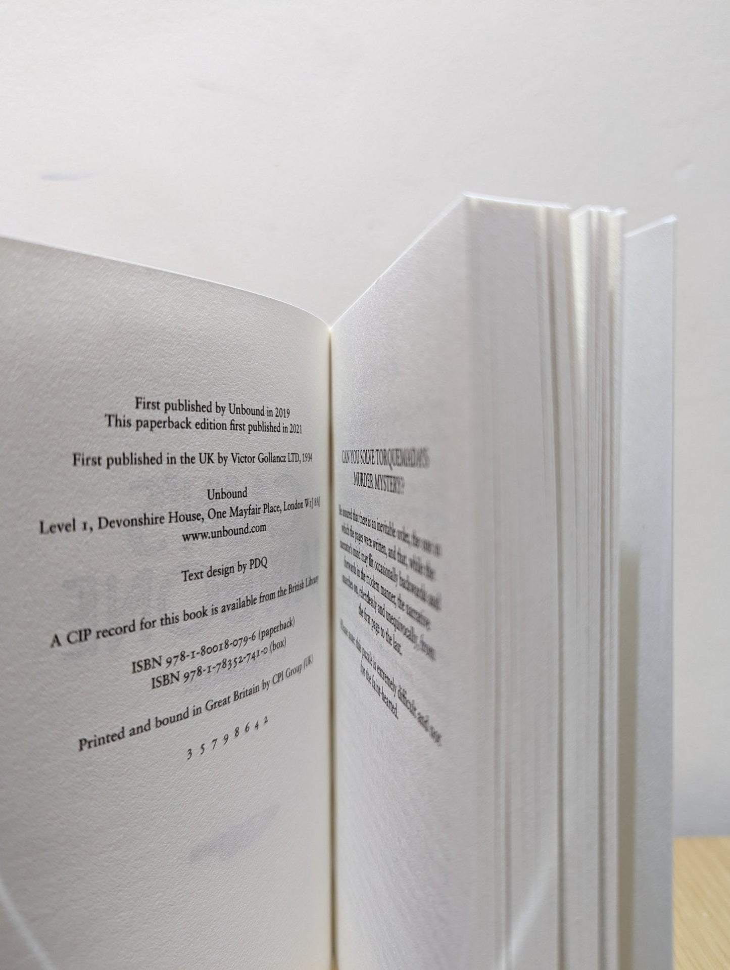 Cain's Jawbone: A Novel Problem by Edward Powys Mathers - Fialta Books