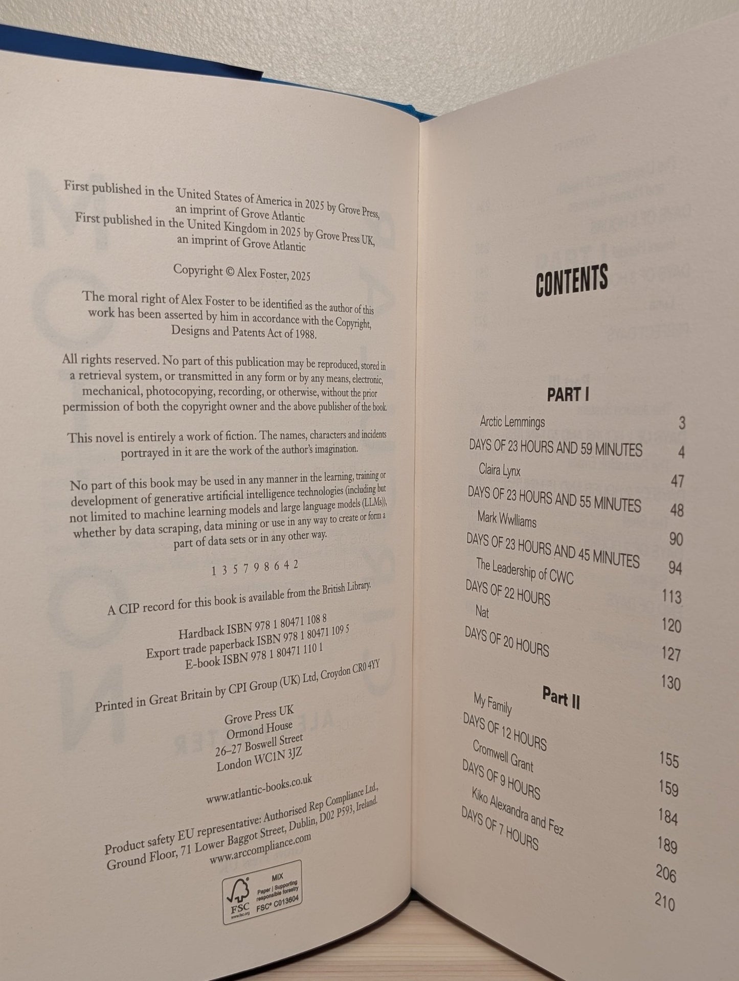 Circular Motion by Alex Foster (First Edition) - Fialta Books
