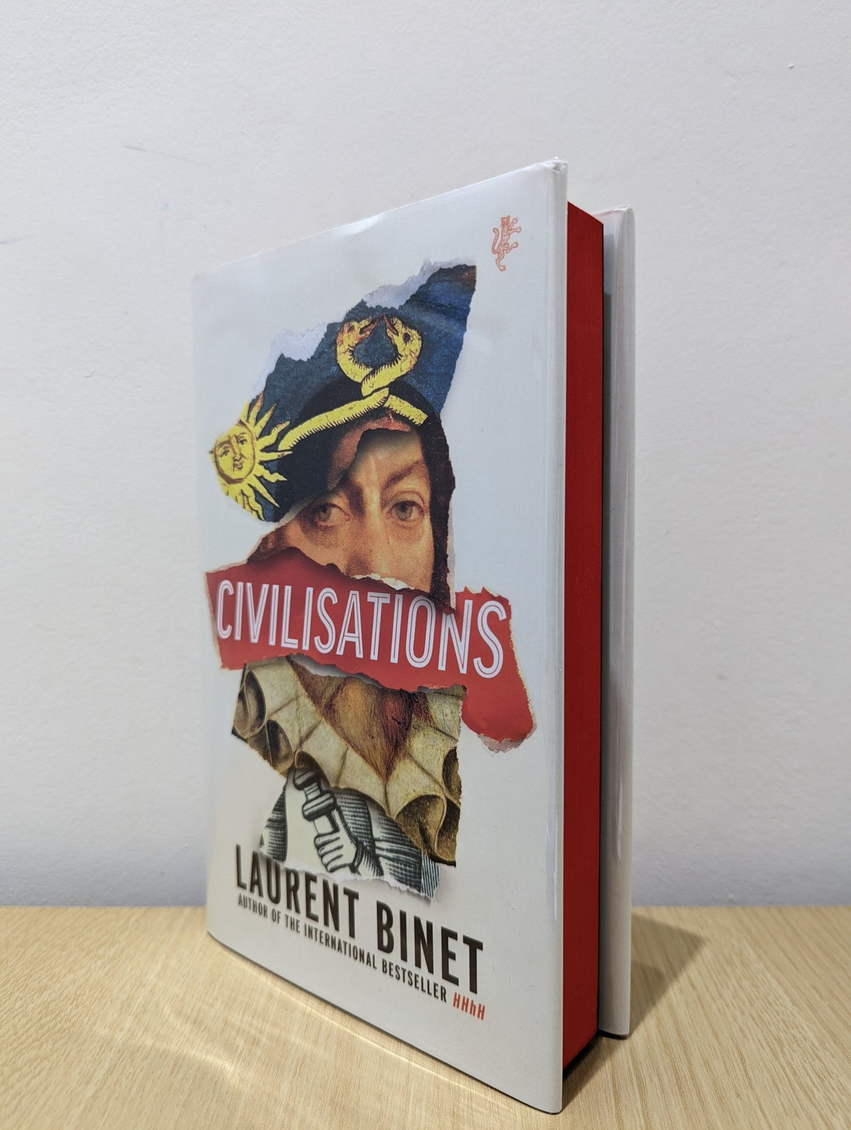 Civilisations by Laurent Binet (Signed First Edition with sprayed edge) - Fialta Books