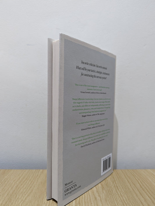 Constructing a Nervous System: A Memoir by Margo Jefferson (Signed First Edition) - Fialta Books