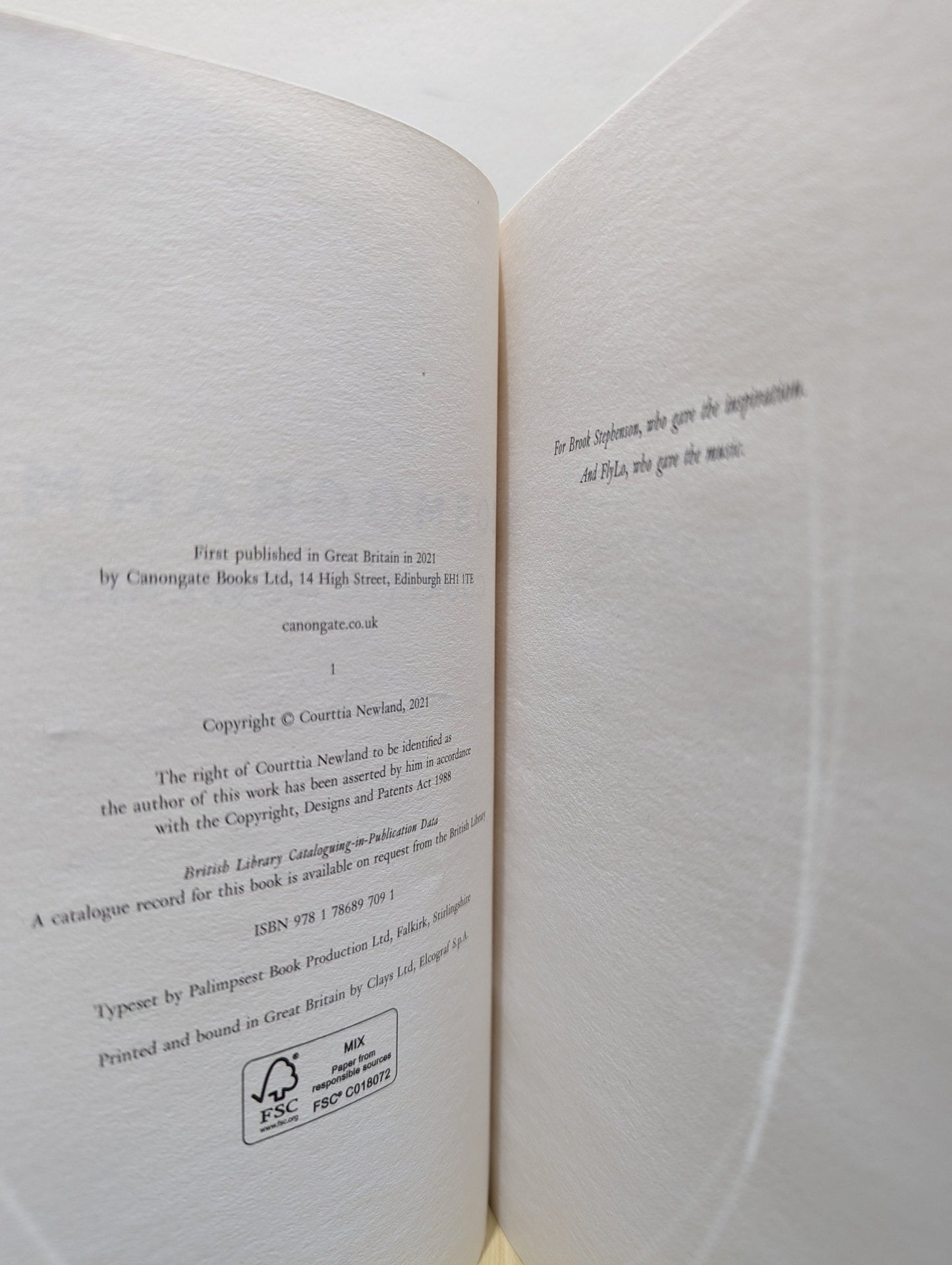 Cosmogramma by Courttia Newland (Signed First Edition) - Fialta Books