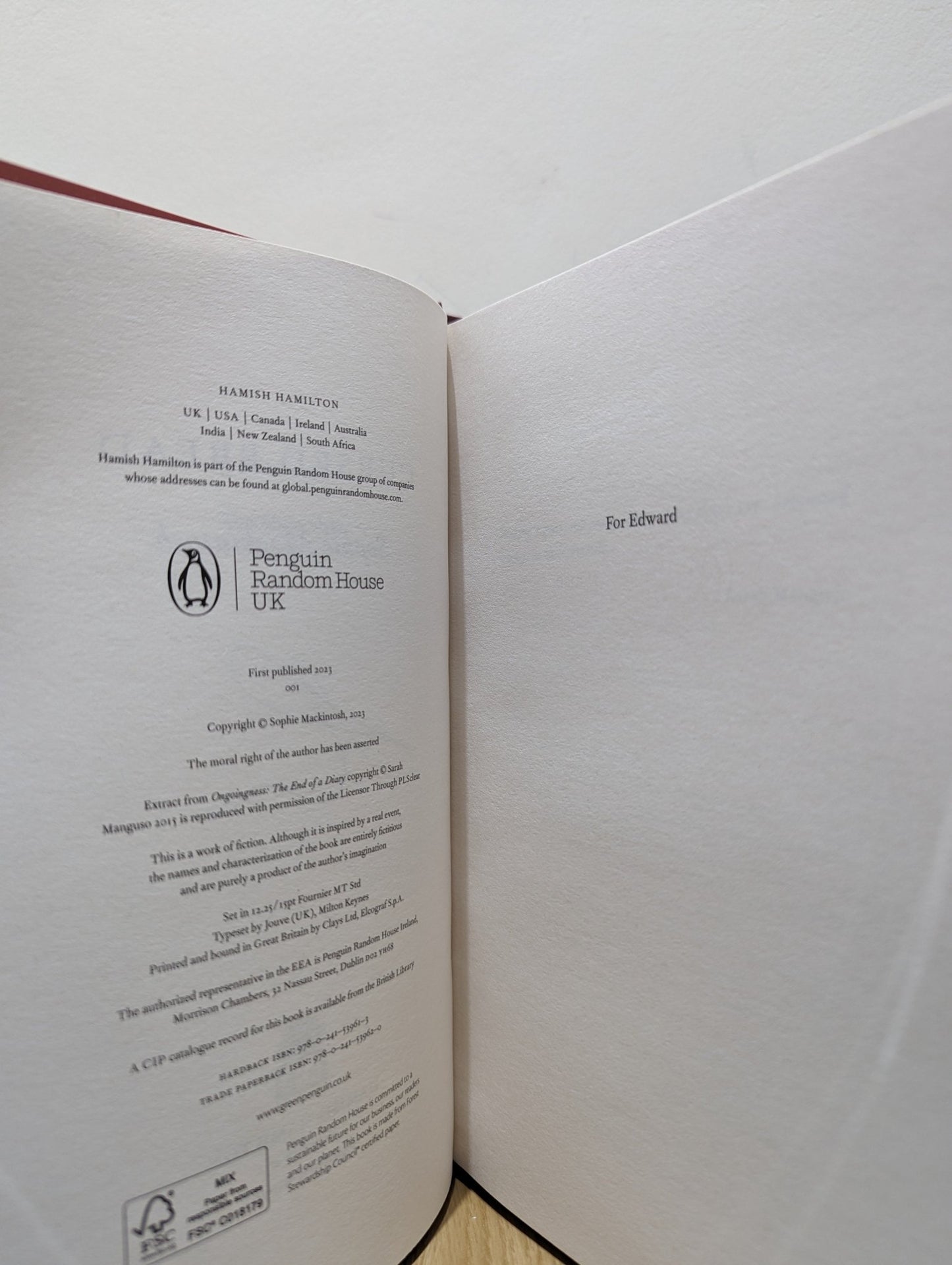 Cursed Bread by Sophie Mackintosh (Signed First Edition) - Fialta Books