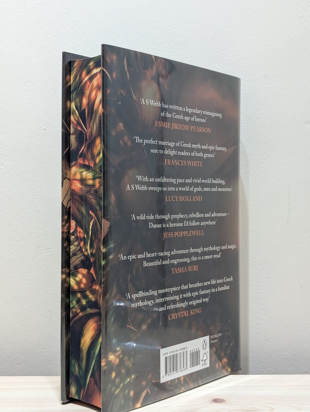 Daughter of Chaos: The Dark Pantheon 1 by A S Webb (Signed Numbered First Edition with sprayed edges) - Fialta Books