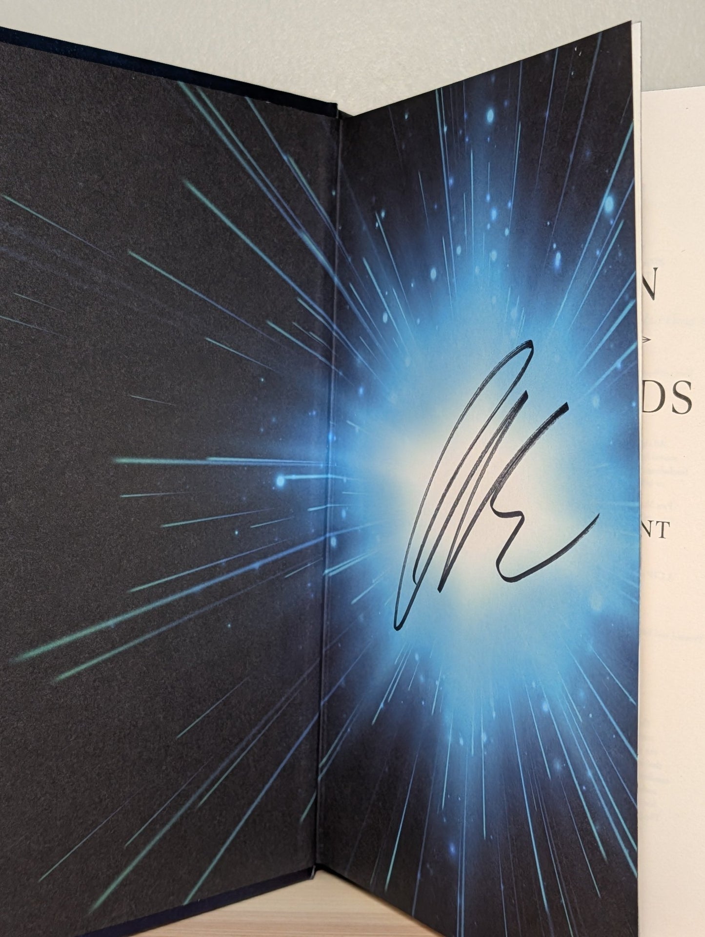 Daughter of No Worlds; Children of Fallen Gods by Carissa Broadbent (Signed with sprayed edges) - Fialta Books